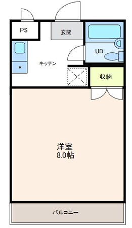 メゾン代々木の物件間取画像